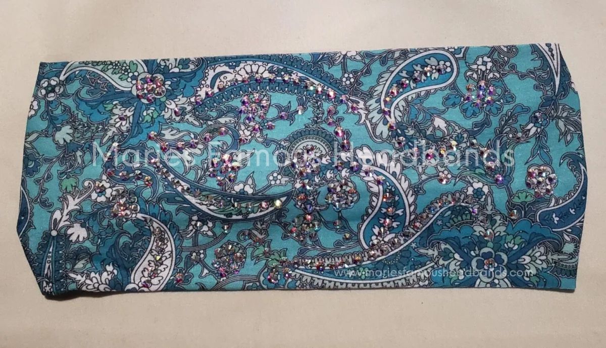 Teal Paisleys