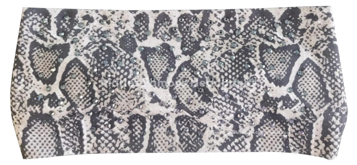 Brown snake skin